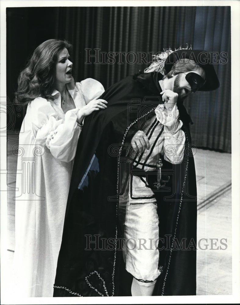 1983 Press Photo Maureen Fahey as Donna Anna in Mozart&#39;s Don Giovanni. - Historic Images