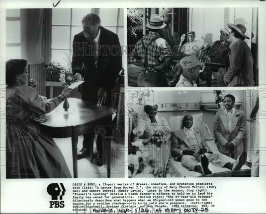 Press Photo Ossie & Ruby-series drama, comedy and mystery - cvb21621 - Historic Images