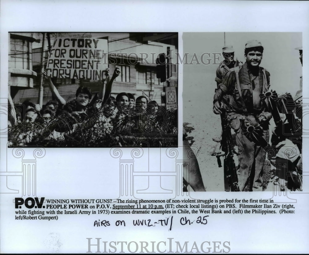 Press Photo People Power-P.O.V. - cvb21655 - Historic Images