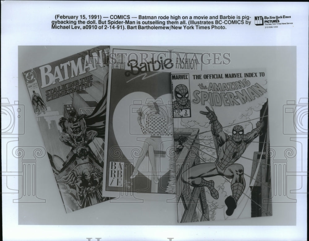 1991 Press Photo Comic Book - cvb21713 - Historic Images