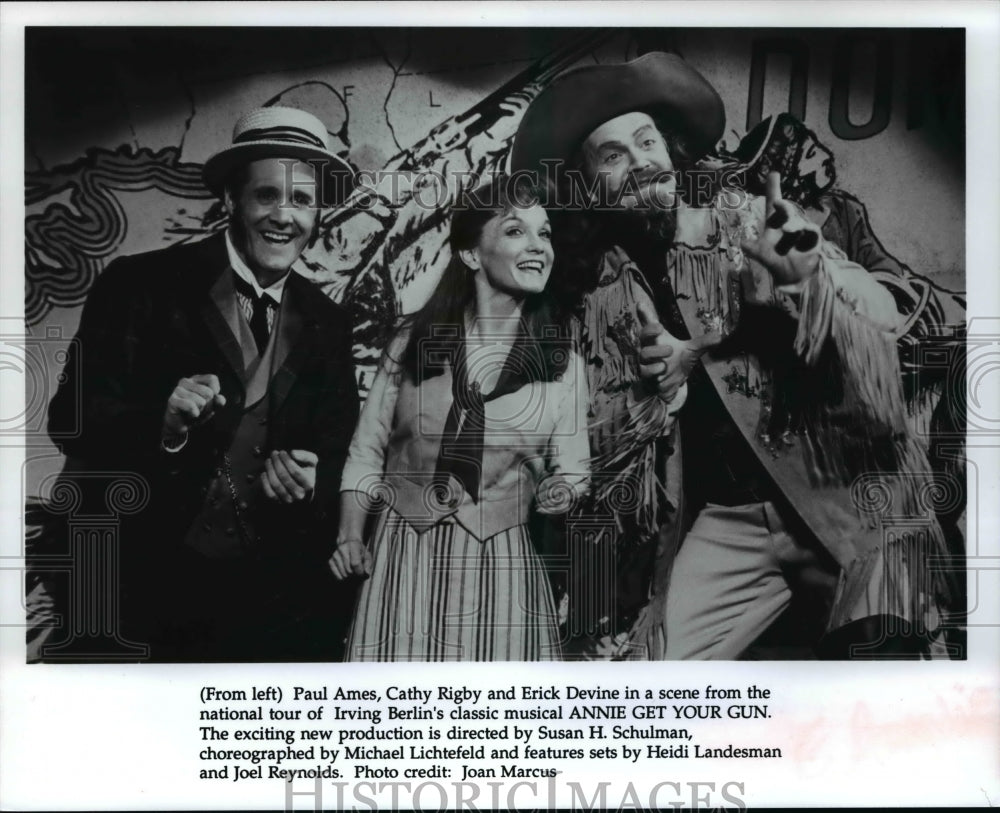 Press Photo Annie Get Your Gun musical play-casts - cvb21736 - Historic Images