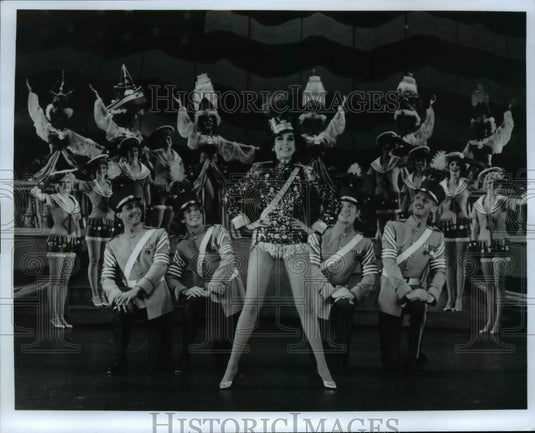 1995 Press Photo Sugar Babies play-Mickey Rooney and Ann Miller - cvb21740 - Historic Images