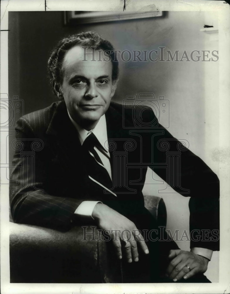 1982 Press Photo Lorin Maazel, Music Director, The Cleveland Orchestra - Historic Images