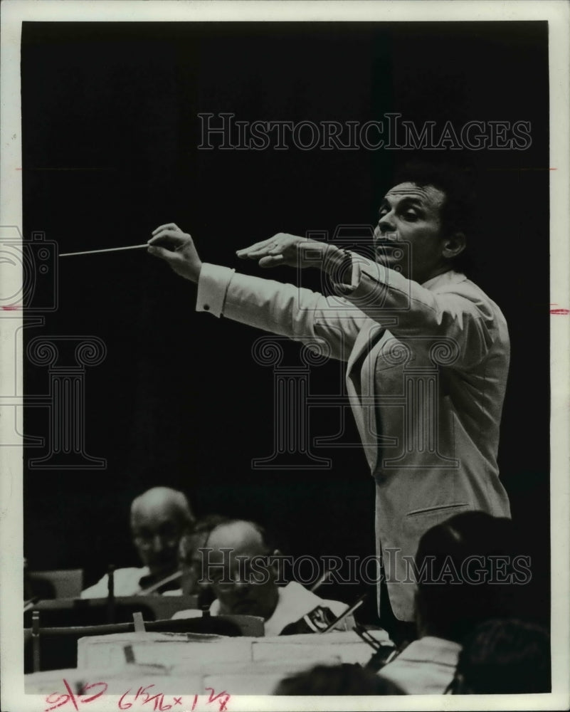 1975 Lorin Maazel, Music Director, The Cleveland Orchestra-Historic Images