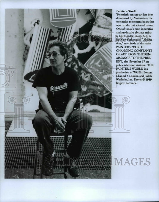 Press Photo Painter's World - cvb21933 - Historic Images