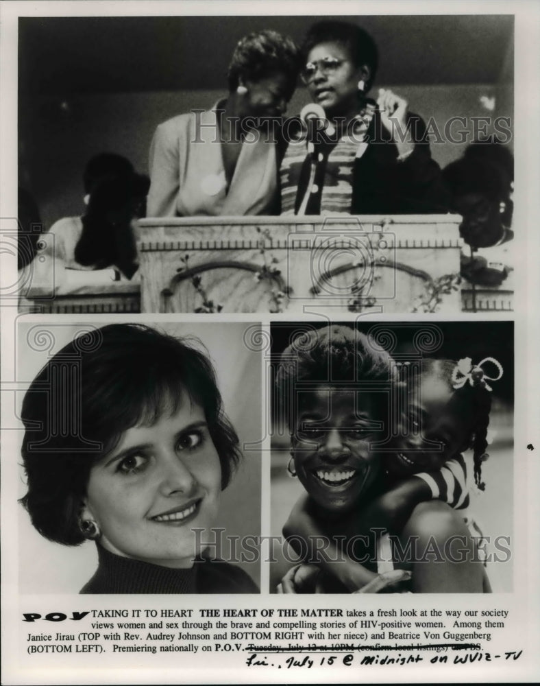 Press Photo "THE HEARTOF THE MATTER" premiers nationally on P.O.V. - cvb21947 - Historic Images
