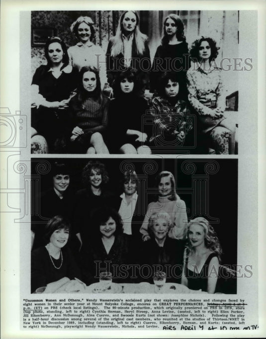 Press Photo "Uncommon Women and Others" Wendy Wassersteins play - cvb21964 - Historic Images