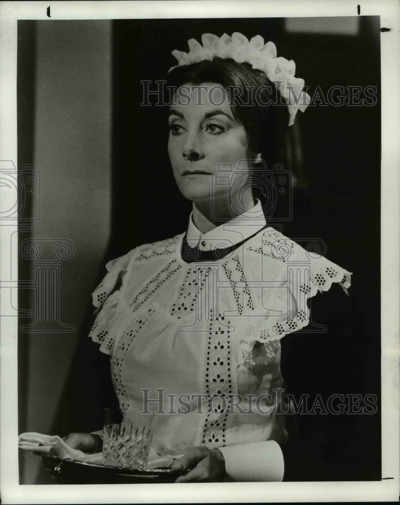 Press Photo Upstairs Parlormaid, Jean Marsh plays Rose in series. - cvb21967 - Historic Images