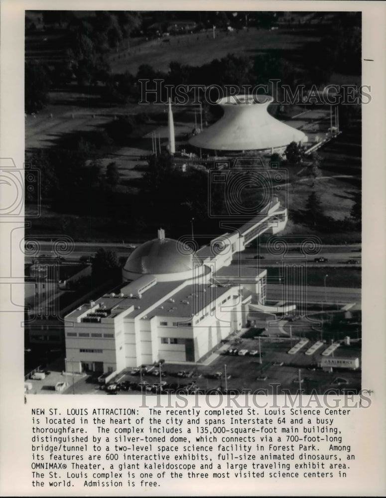 1992 Press Photo St. Louis Science Center-Missouri - cvb22070 - Historic Images