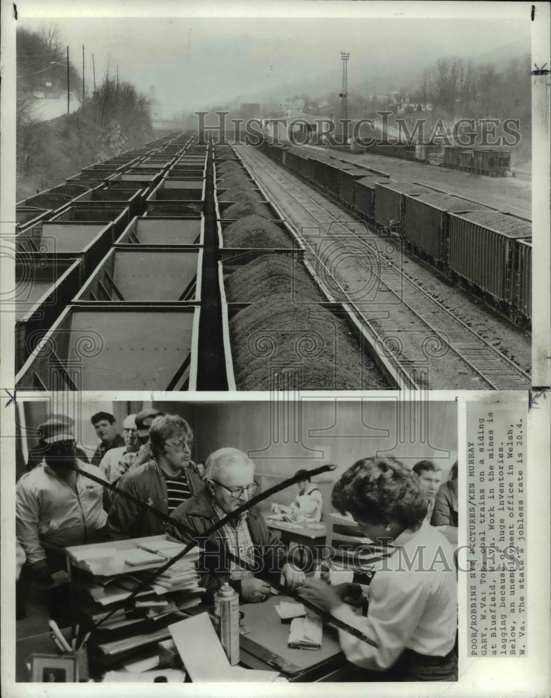 1983 Press Photo Jobs at mining - cvb22139 - Historic Images