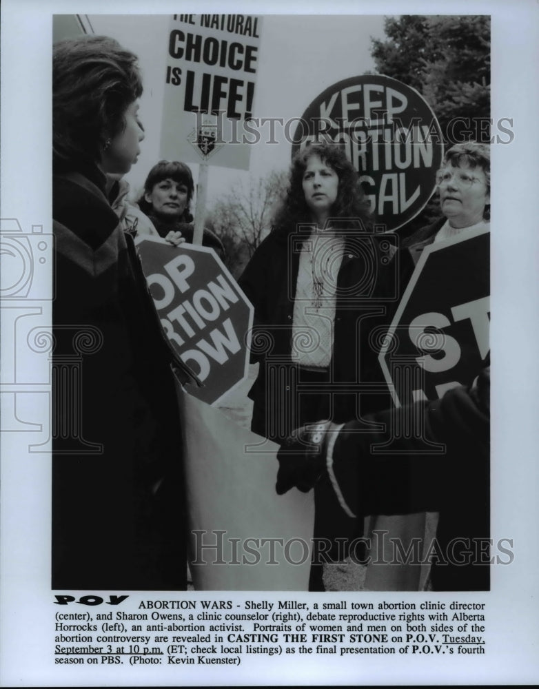 Press Photo Abortion Wars - cvb22219 - Historic Images