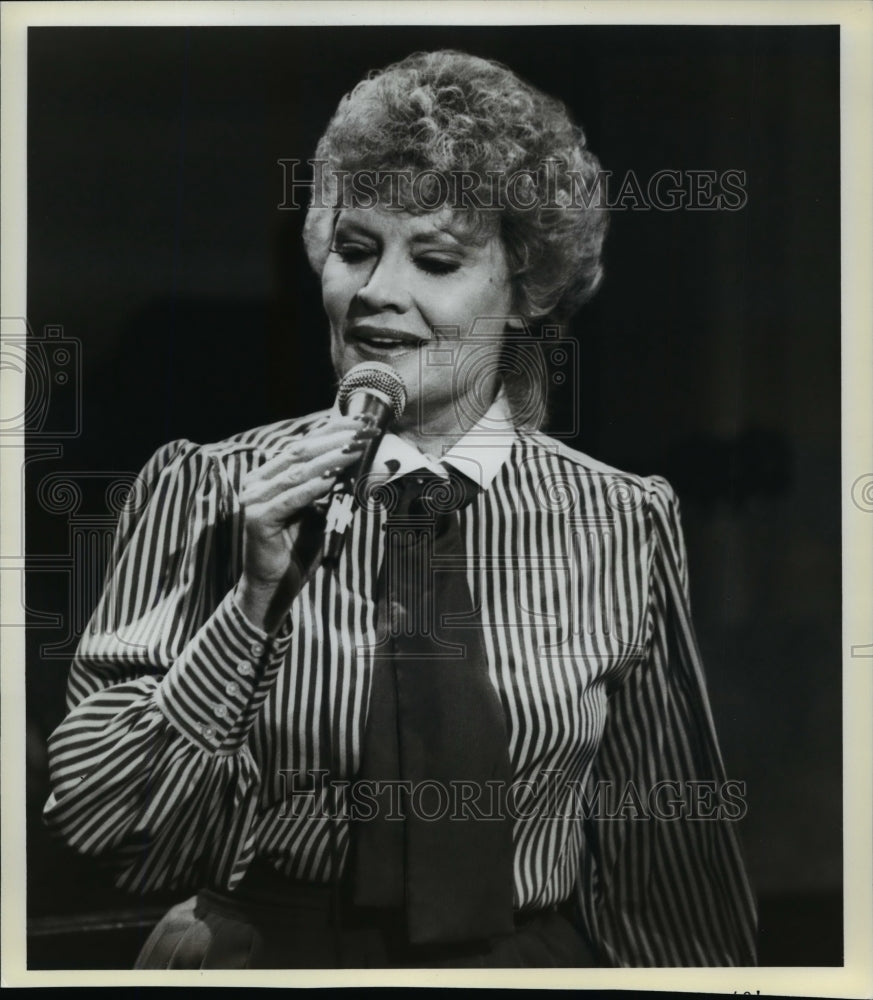 1998 Press Photo Patti Page, singer - cvb22278 - Historic Images