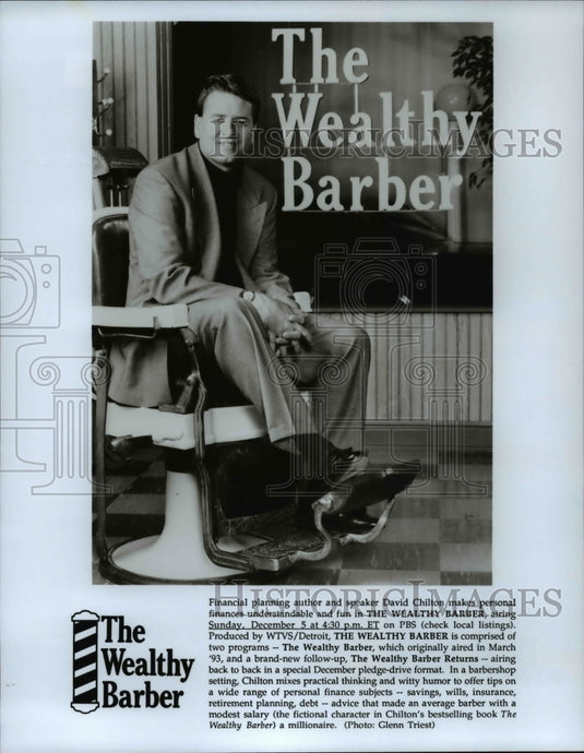 Press Photo David Chilton's "The Wealthy Barber" airs on PBS - cvb22526 - Historic Images