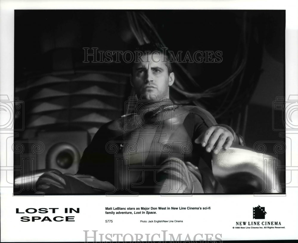 1998 Press Photo Matt LeBlanc in Lost In Space - cvb22843 - Historic Images