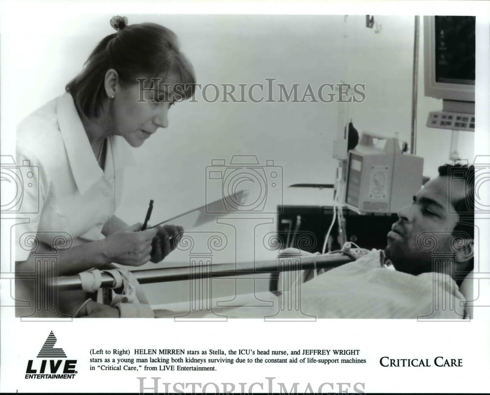 Press Photo Helen Mirren &amp; Jeffrey Wright in Critical Care - cvb22844 - Historic Images