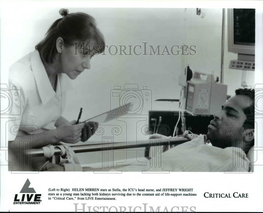 Press Photo Helen Mirren & Jeffrey Wright in Critical Care - cvb22844 - Historic Images