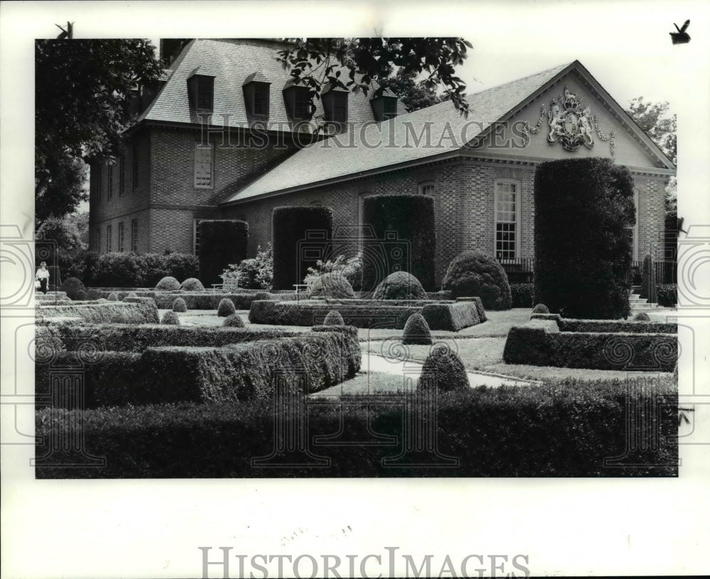 1984 Press Photo Virginia Williamsburg-home - cvb22867 - Historic Images