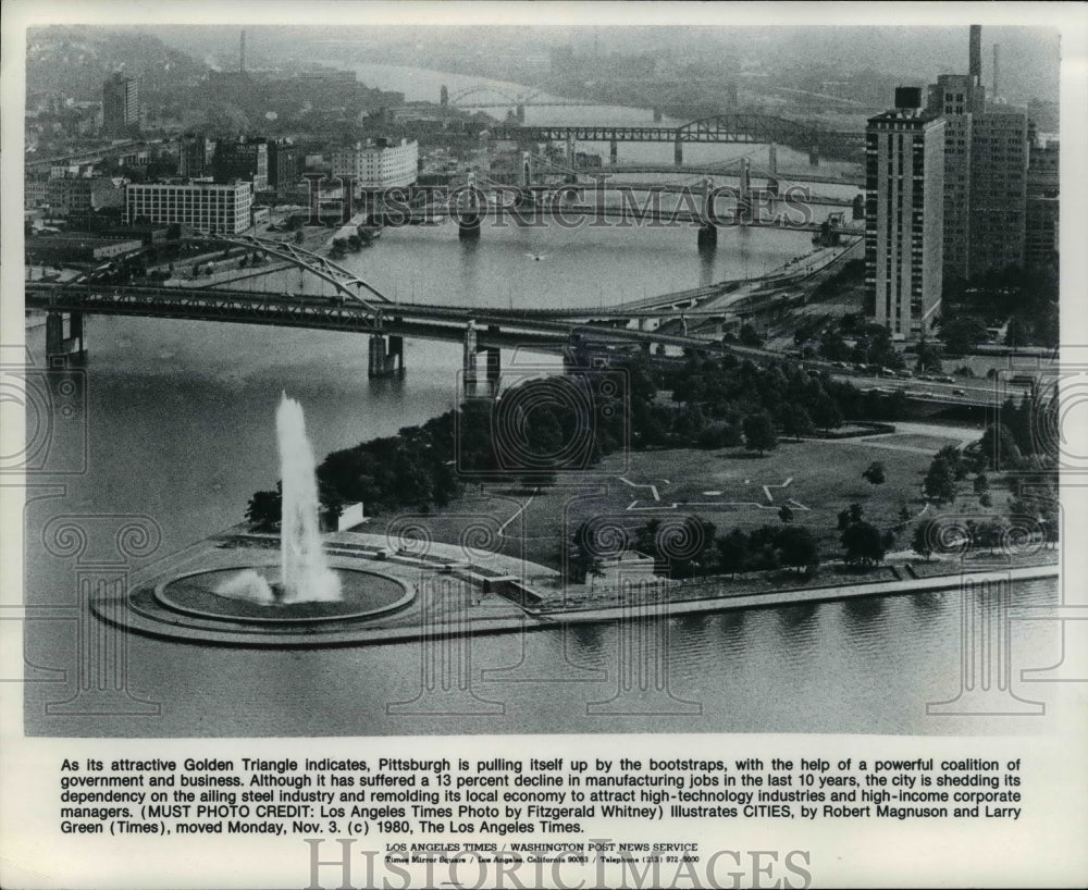 1980 Press Photo Pittsburgh Pennsylvania - cvb22962 - Historic Images