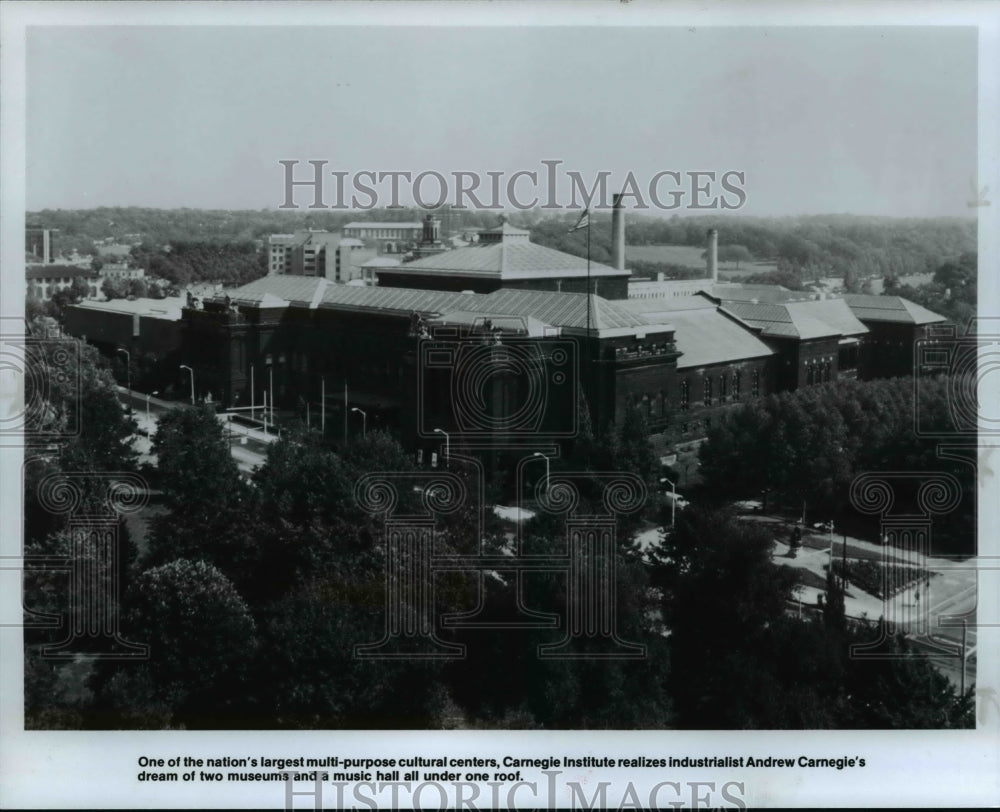 Press Photo Carnegie Institute realizes Andrew Carnagie&#39;s dream. - cvb22968 - Historic Images