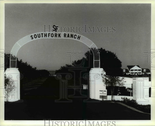 1984, Southfork Ranch-Yes there really is a Southfork Ranch. - Historic Images