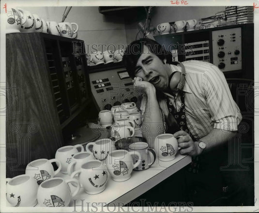 1977 Press Photo Kevin O'Neil of WGAR - cvb23079 - Historic Images