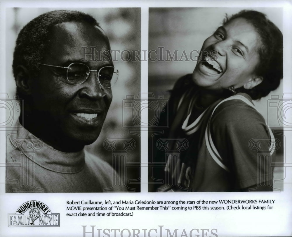 Press Photo Robert Guillaume &amp; Maria Celedonio in &#39;You Must Remember This.&quot; - Historic Images