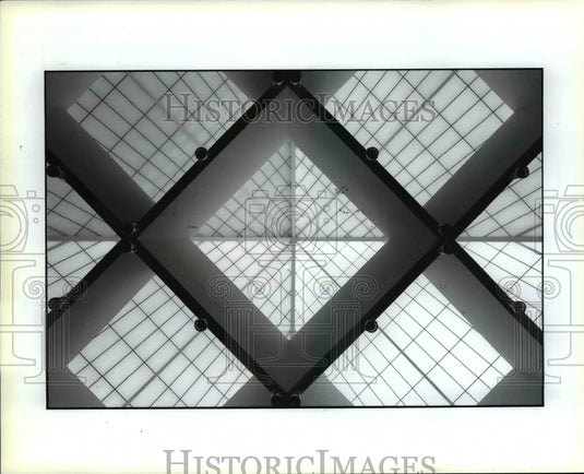 1990 Press Photo Cleveland State University's new Music and Communication Centet - Historic Images