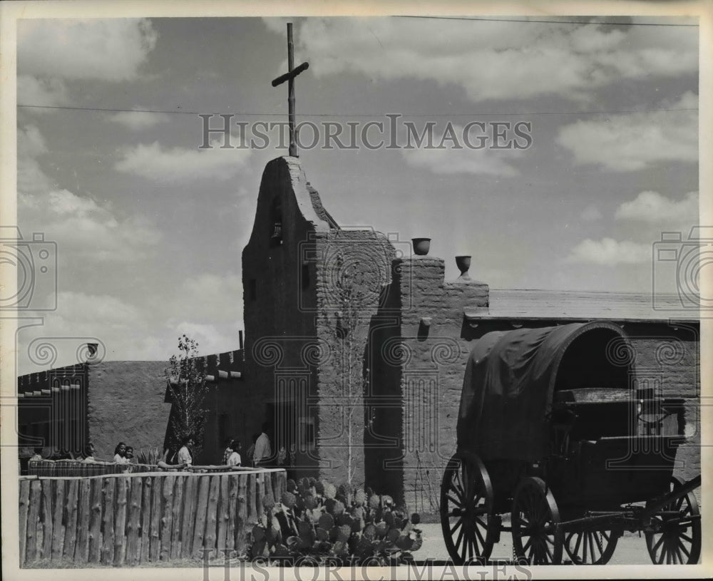 1964 Ft. Bliss Chapel, El Paso Texas-Historic Images