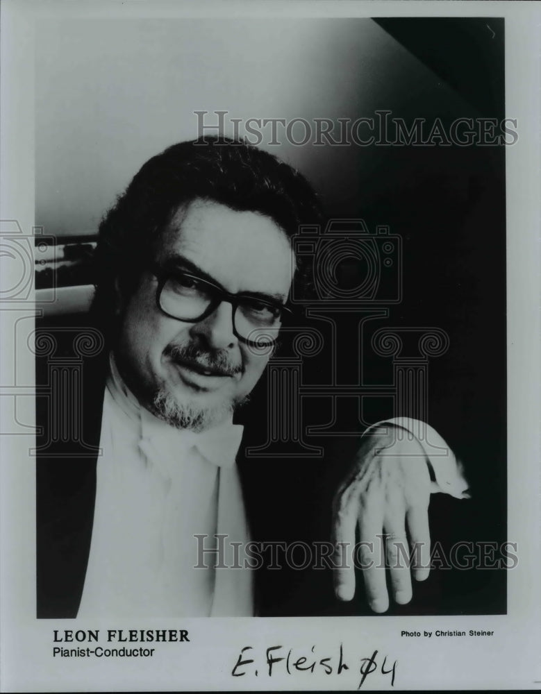 1995 Press Photo Leon Fleisher, Pianist-Conductor - cvb23663 - Historic Images