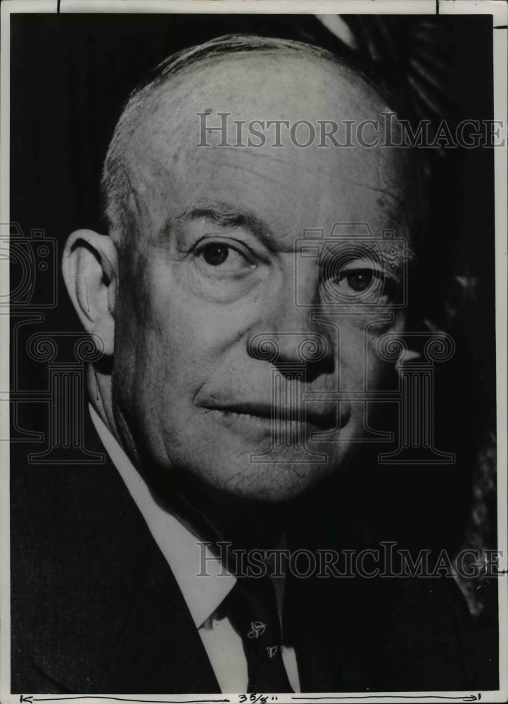 1969 Dwight D. Eisenhower, Former President.-Historic Images