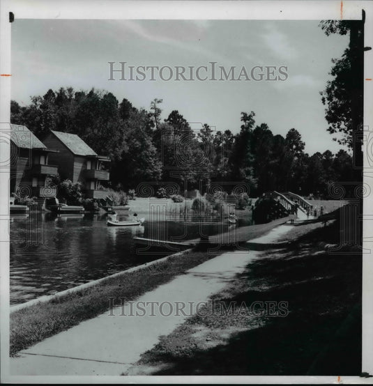 1978 Press Photo Palmetto Dunes Resort Villa's in Hilton Head, South Carolina. - Historic Images