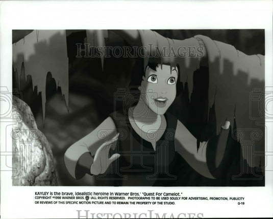 1998 Press Photo Warner Bros Quest For Camelot - cvb24270 - Historic Images