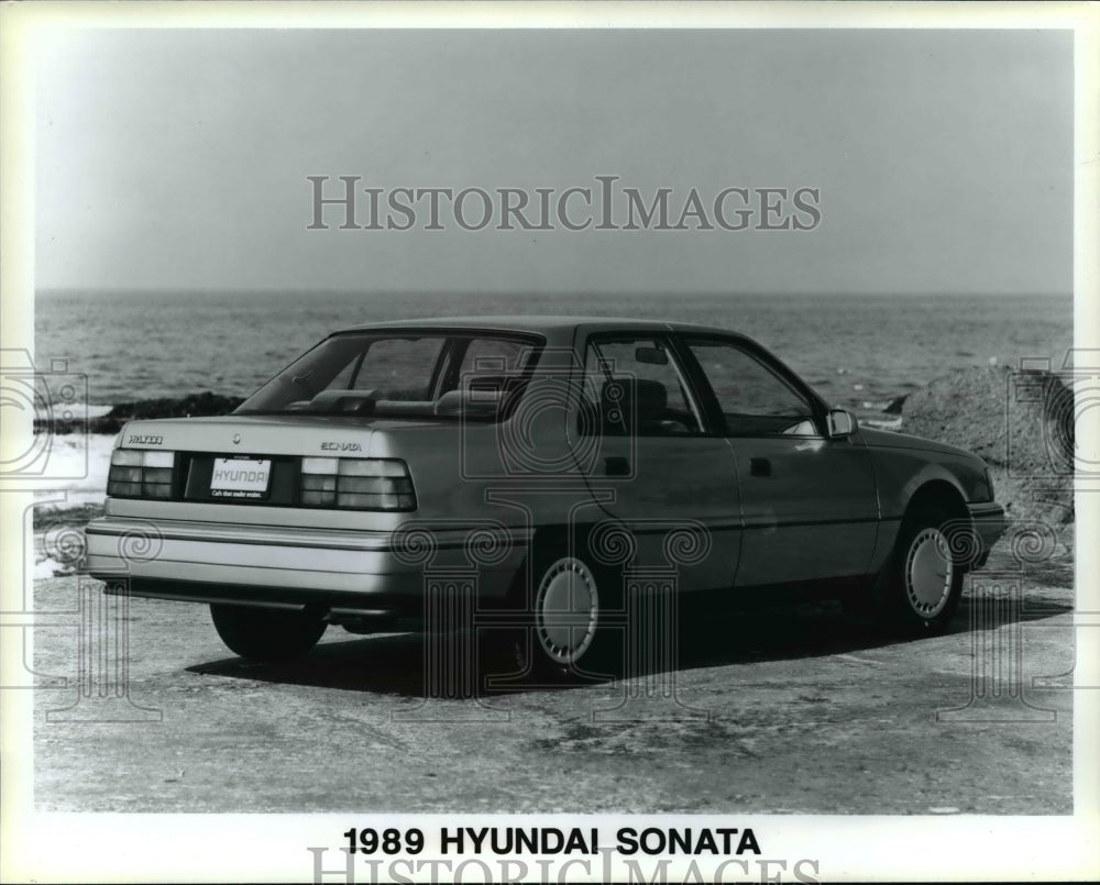 1989 Press Photo Hyundai Sonata - cvb24386 - Historic Images