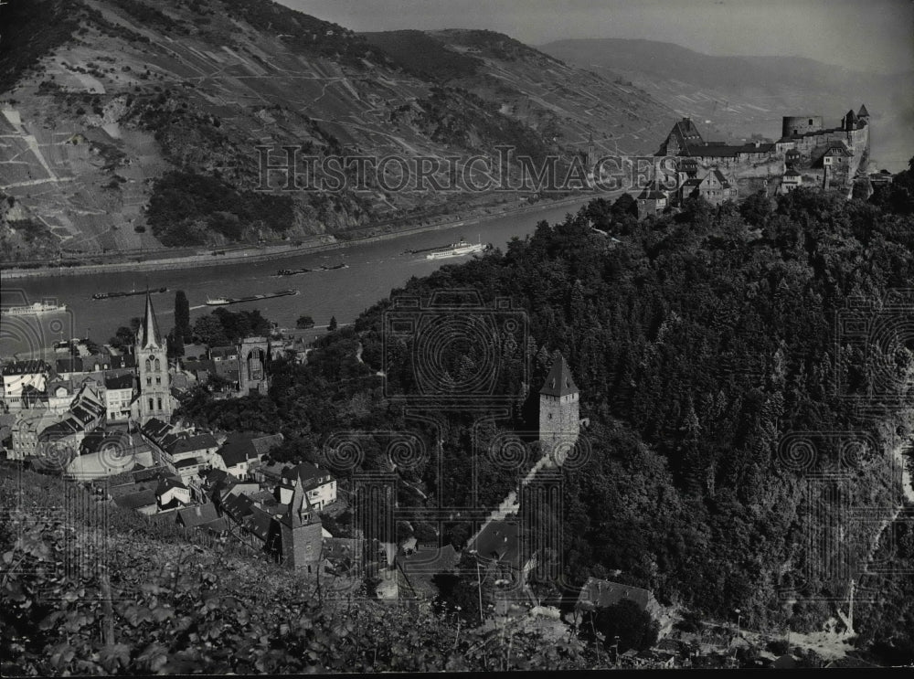 1972, View of Bacharach, West Germany. - cvb24449 - Historic Images