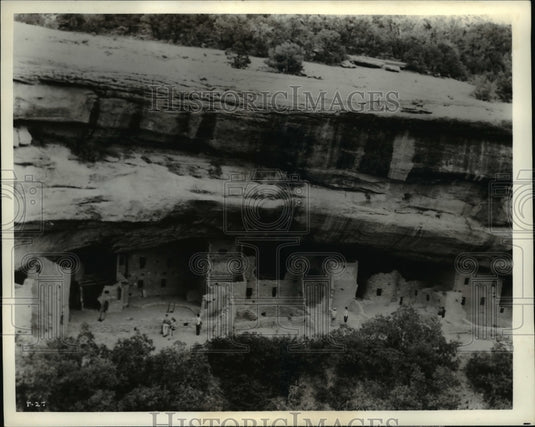 1987 Press Photo: Mesa Verde National Park - Colorado - cvb24468 - Historic Images