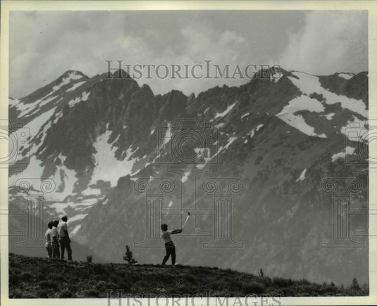 1987 Press Photo: par 72 golf course in Keystone, Colorado - cvb24473 - Historic Images
