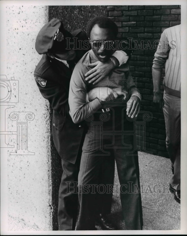 1971 Press Photo Cuyahoga Community College Riots and Demonstrations 1971 - Historic Images