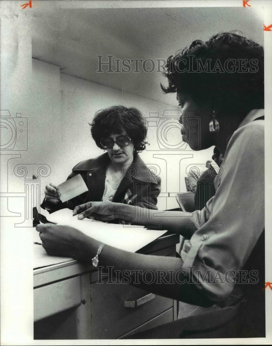 1979 Press Photo Dorothy Benyo-County welfare - cvb24756 - Historic Images