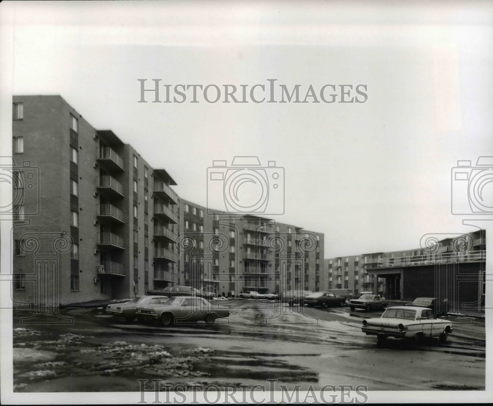 1972 Press Photo Coventry Towers Apartments - cvb24871 - Historic Images