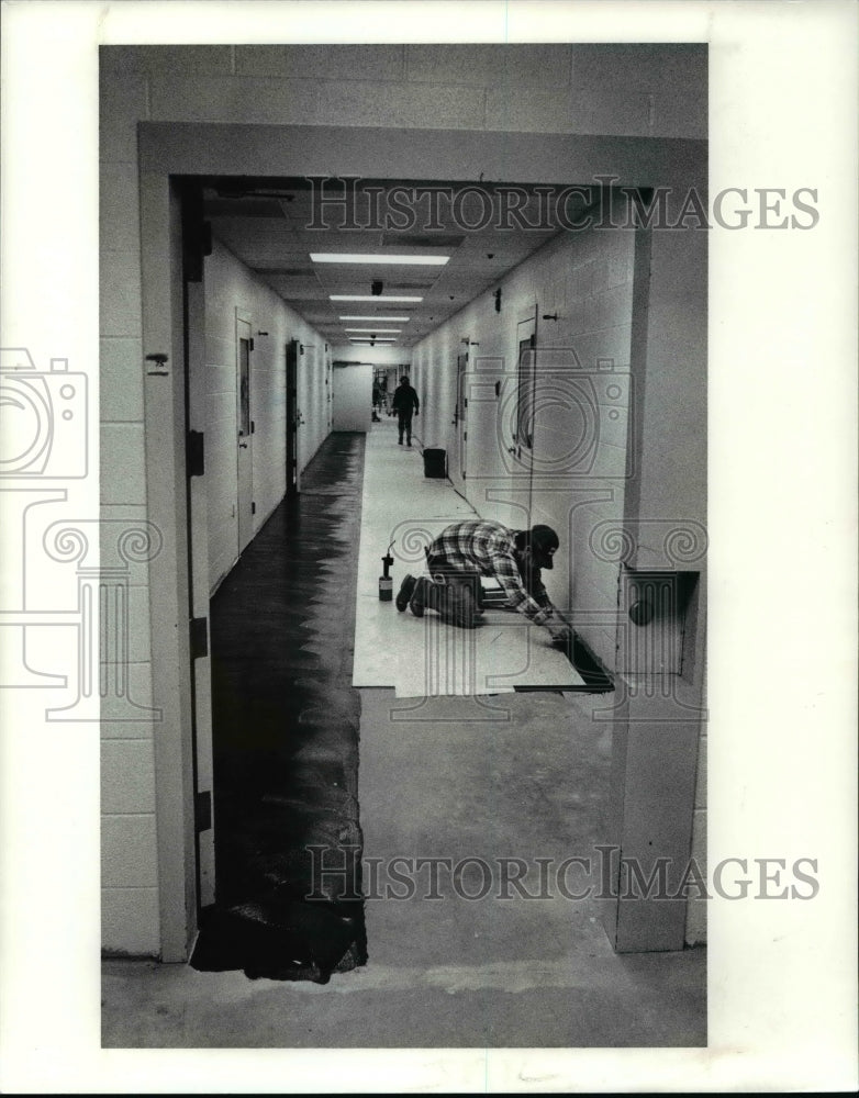 1990 Press Photo Summit County Prison - cvb25004 - Historic Images