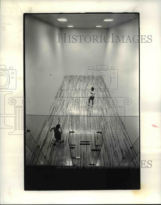 1983 Press Photo Racquetball - cvb25010 - Historic Images