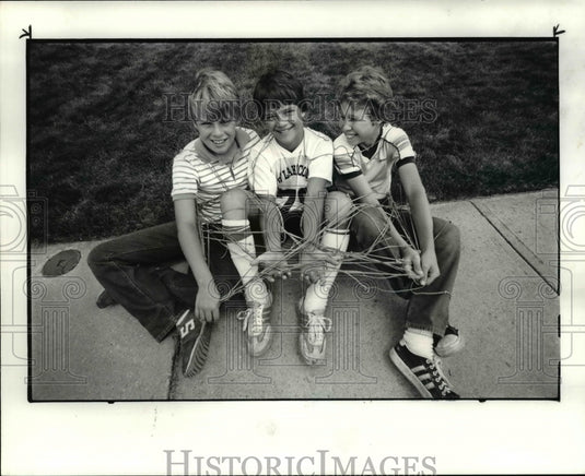 1984, Danny Philipp, Brian DiLiberto, Larry Serwatka - cvb25145 - Historic Images