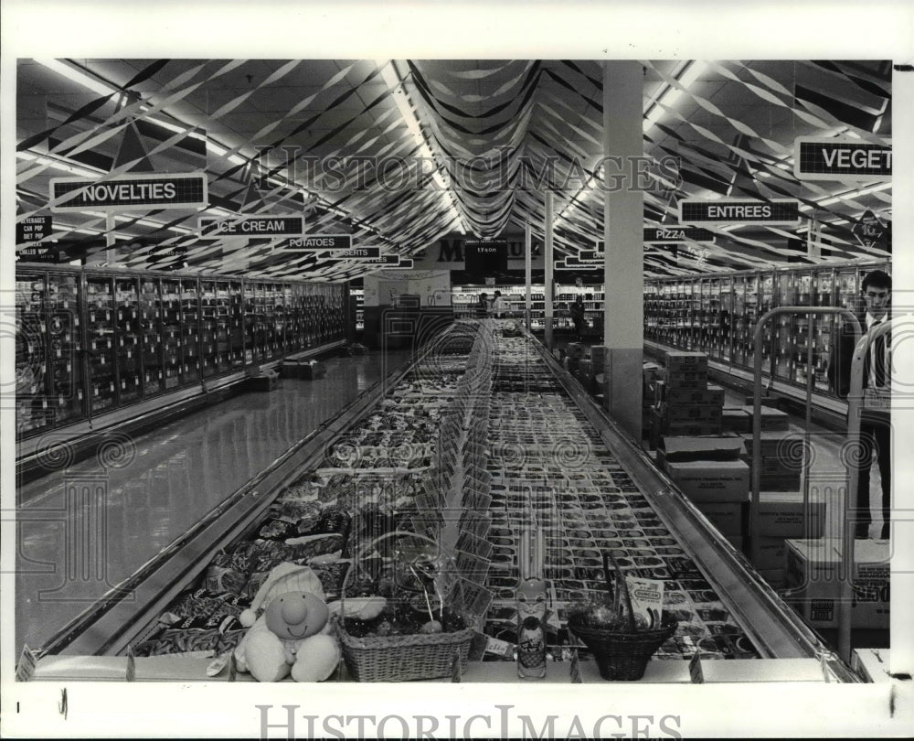 1987 Press Photo Supermarket - cvb25159 - Historic Images