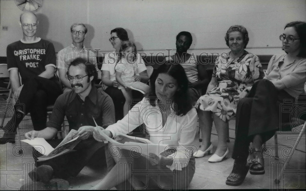 1976, Poetry workshop-Cleveland Public Library - cvb25185 - Historic Images