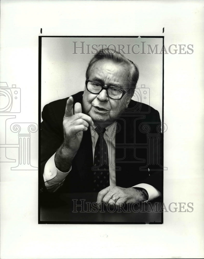 1986 Former Governor James A. Rhodes - Historic Images