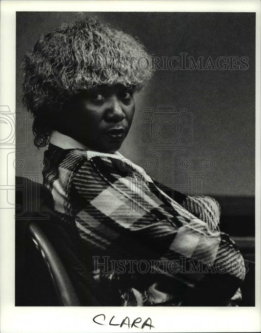 1990 Press Photo Clara Russell - cvb25412 - Historic Images