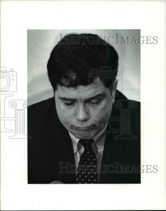 1990 Press Photo Coach Kevin Mackey of CSU - cvb25421 - Historic Images