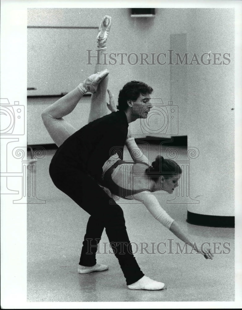 1989 Press Photo Peter DiBonaventura and Cynthia Graham - cvb25527 - Historic Images