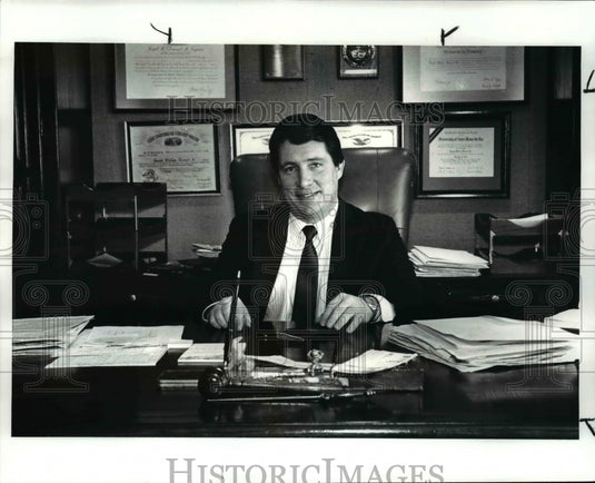 1987 Press Photo Joseph W. Diemert, Jr. - cvb25607 - Historic Images