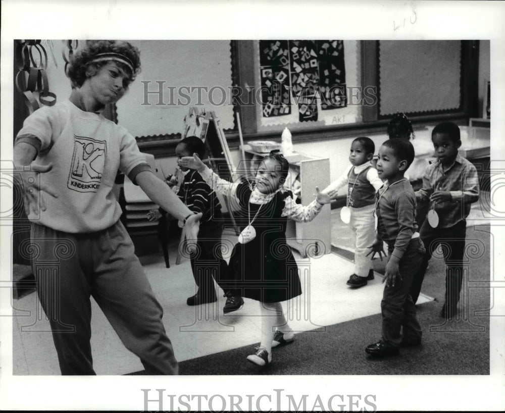 1986 Press Photo Head Start-Shaker Heights - cvb25613 - Historic Images